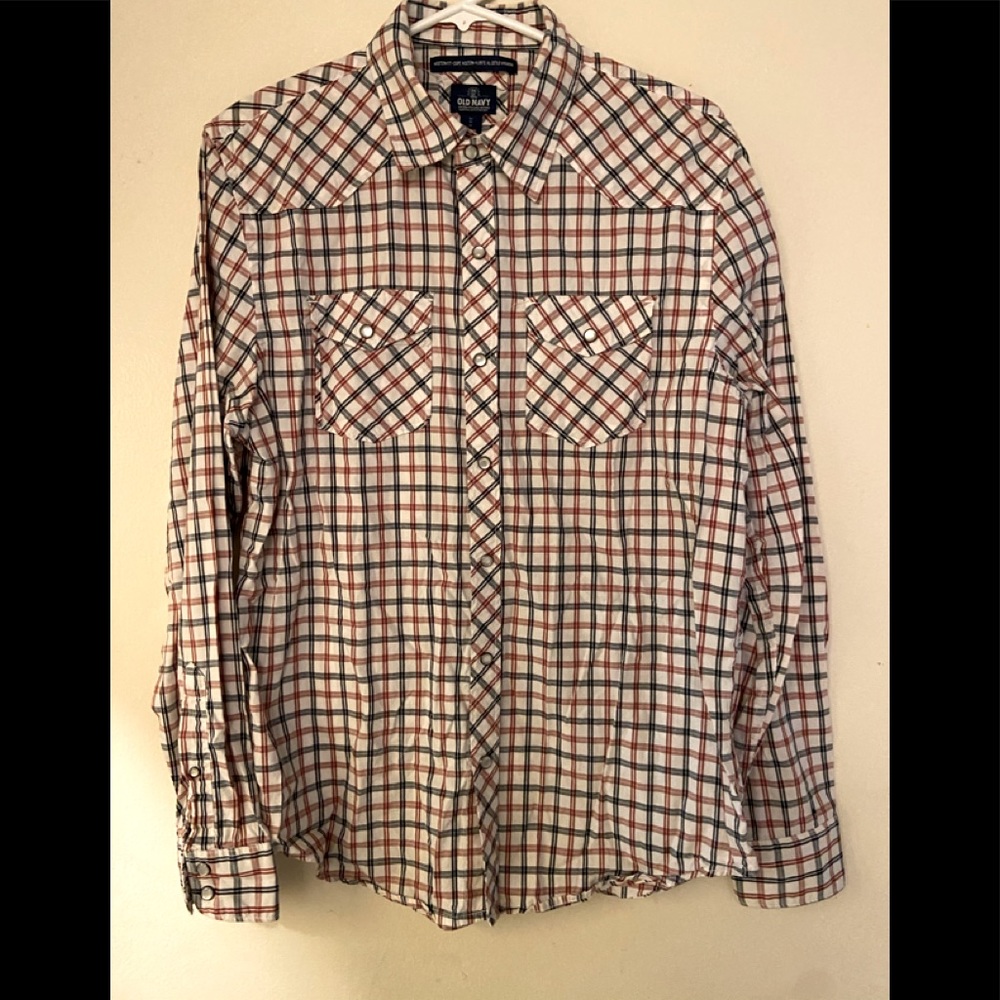 Old navy dress shirt wester fit